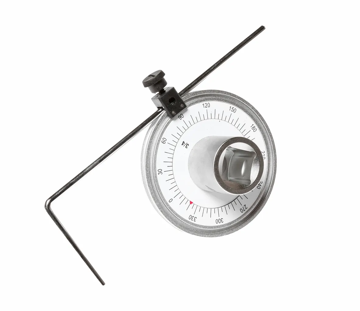 Шкала доворотная 3/4" 360град., длина 100мм, деление 5град., интервал 30град. JTC купить