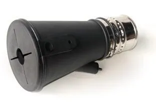 FS-N76 Газоприемная насадка  конусная круглая с отверстием для проб на СО. Входное отверстие: 120 мм., диаметр шланга: 76 мм., Максимальная рабочая температура: 180 с? купить