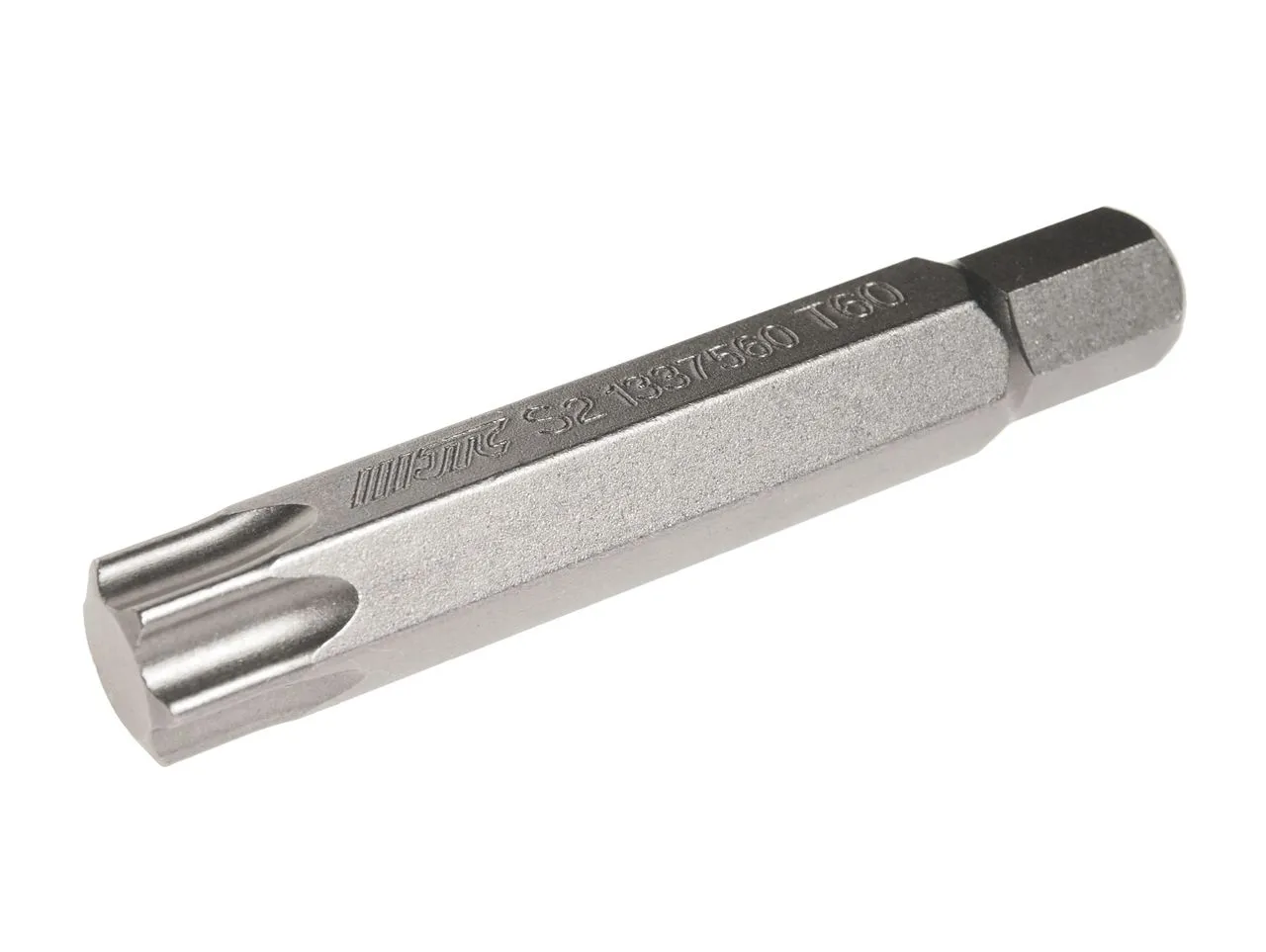 Бита TORX Т60х75мм 10мм удлиненная S2 JTC купить