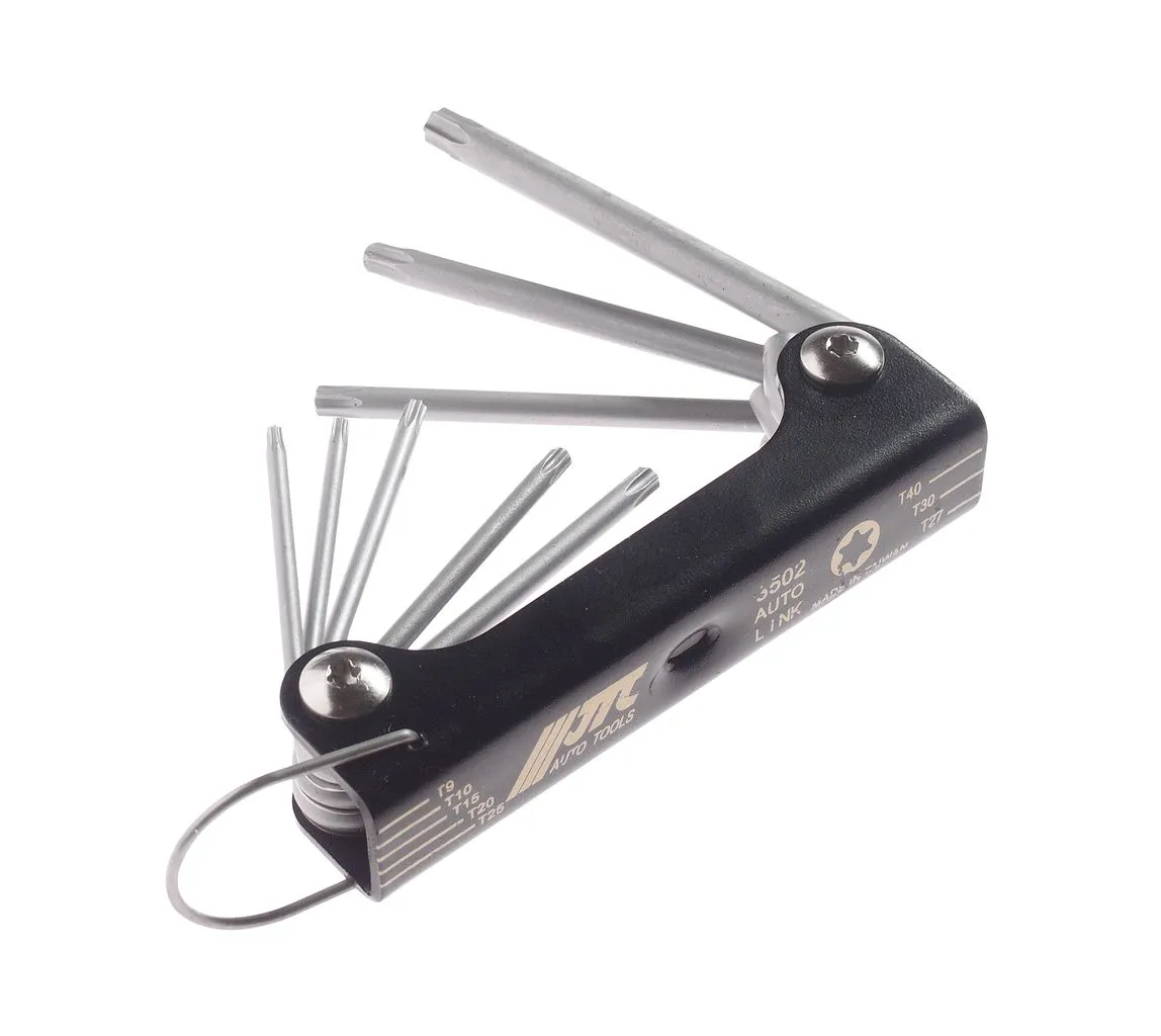 Набор ключей TORX T9-T40 складных 8 предметов JTC купить