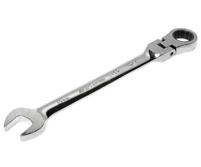 Ключ комбинированный 19х19мм трещоточный шарнирный JTC