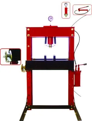 0901G Пресс напольный гидравлический, ручной. 40 т.