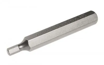 Бита HEX H5х75мм 10мм удлиненная S2 JTC