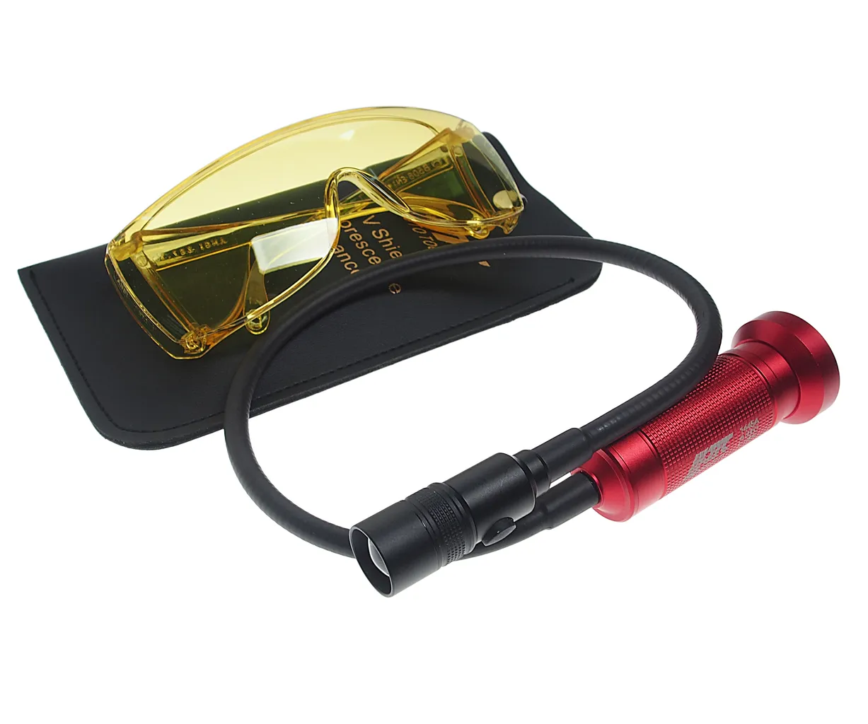 Набор для обнаружения утечек в системе кондиционирования (фонарь на гибкой ножке) JTC купить