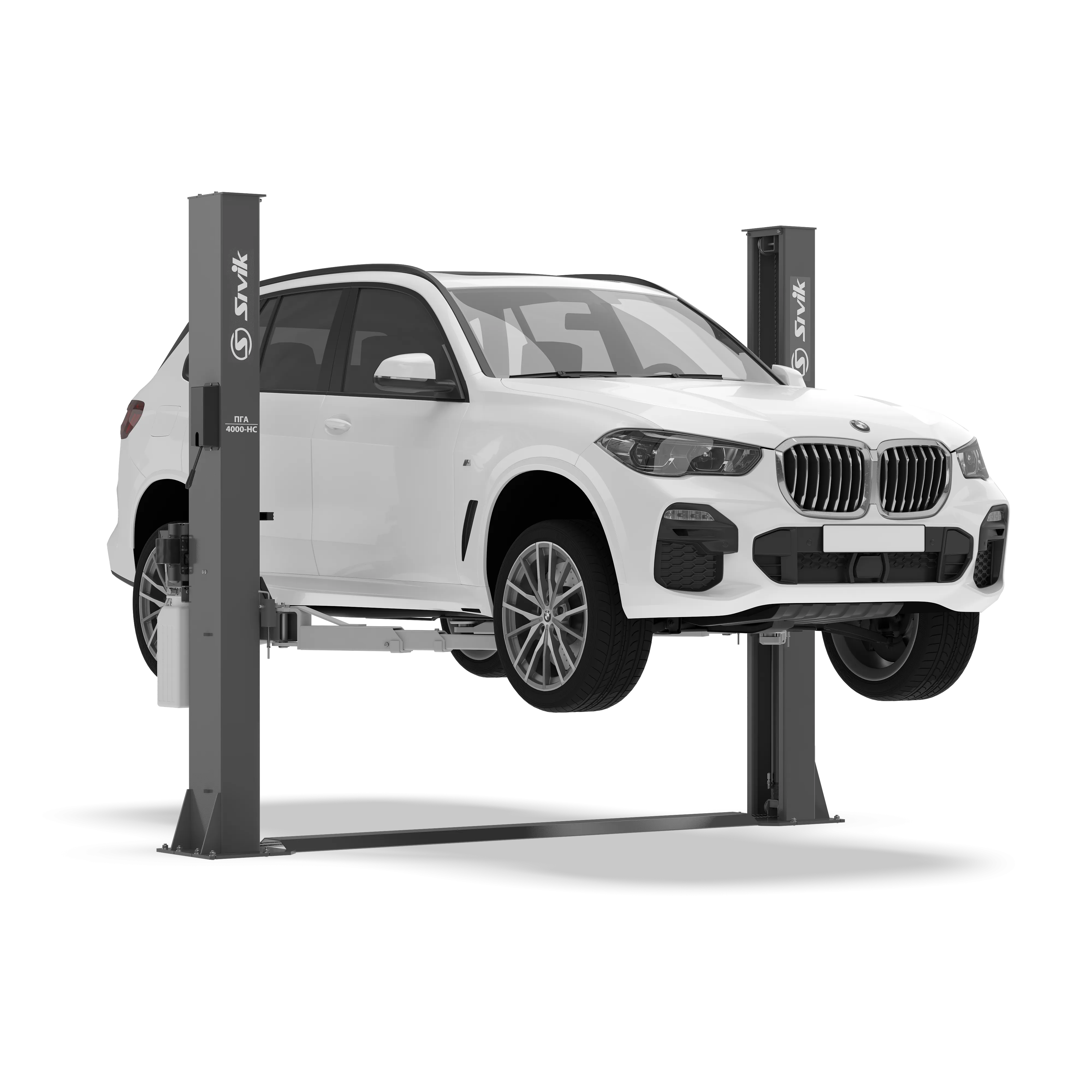 Электрогидравлический подъемник Двухстоечный электрогидравлический подъемник ПГА-4000-НС