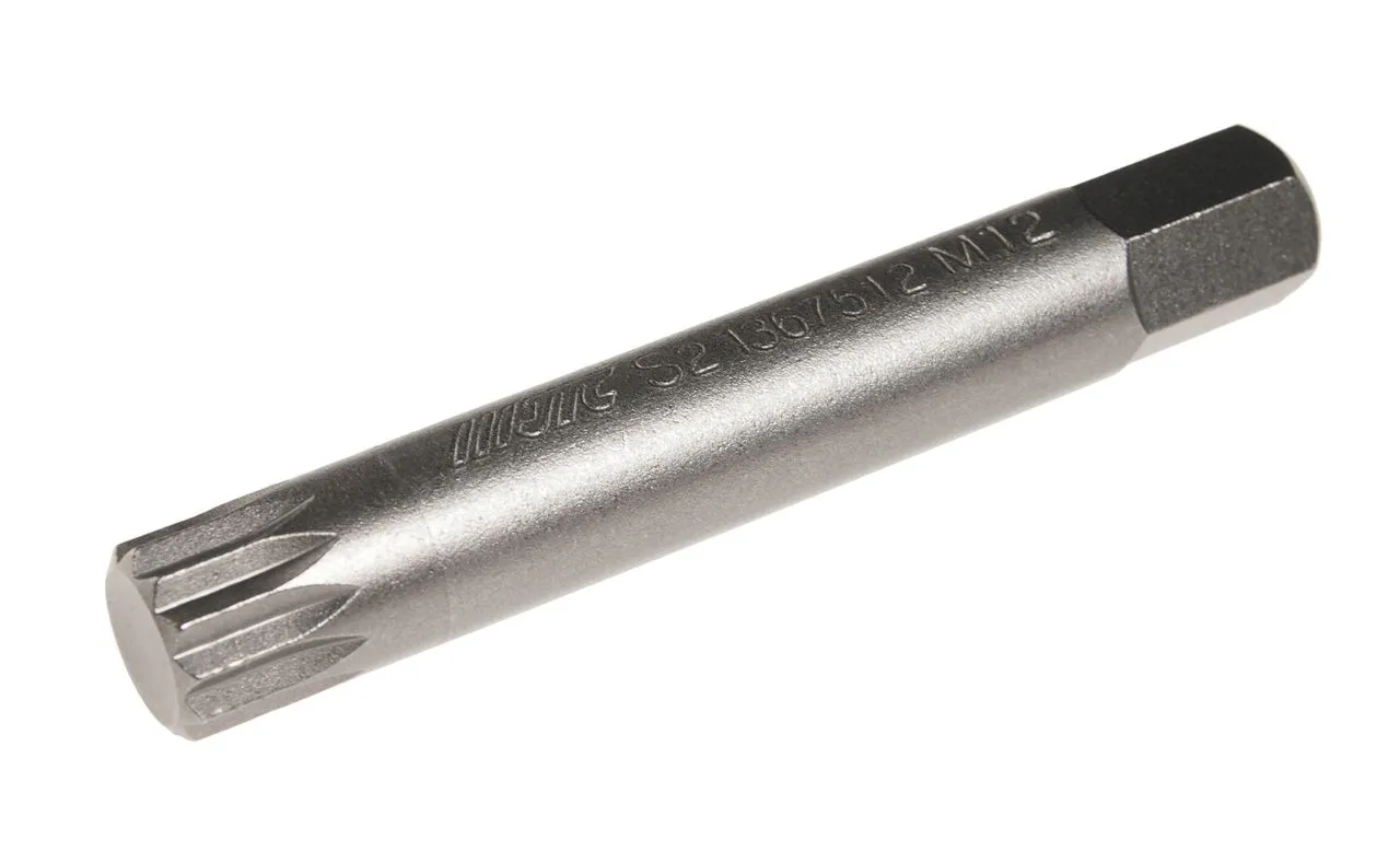 Бита SPLINE M12х75мм 10мм удлиненная S2 JTC купить