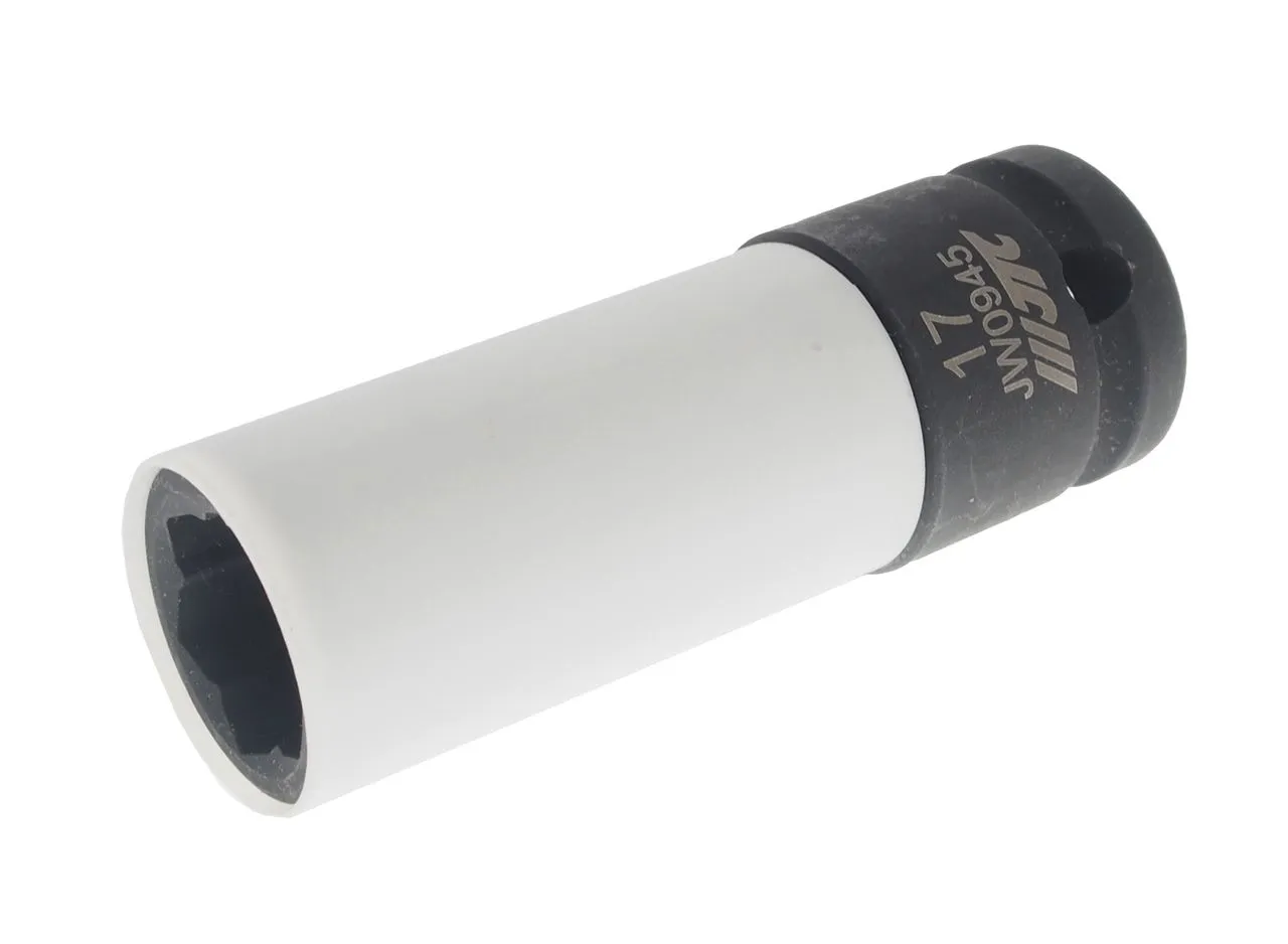 Головка торцевая 1/2" 17мм ударная глубокая L=78мм (MERCEDES) с защитным колпачком JTC купить