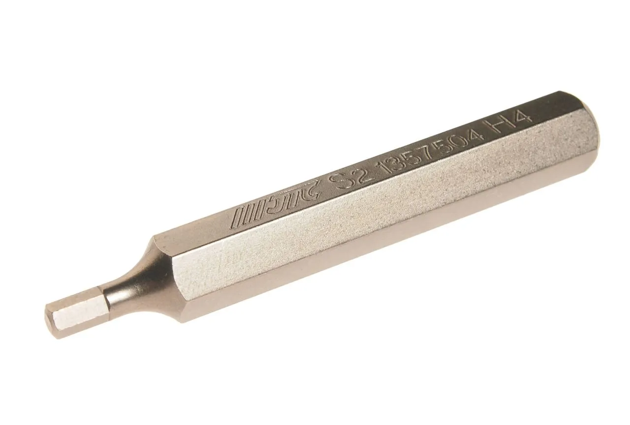 Бита HEX H4х75мм 10мм 6-ти гранная удлиненная S2 JTC купить