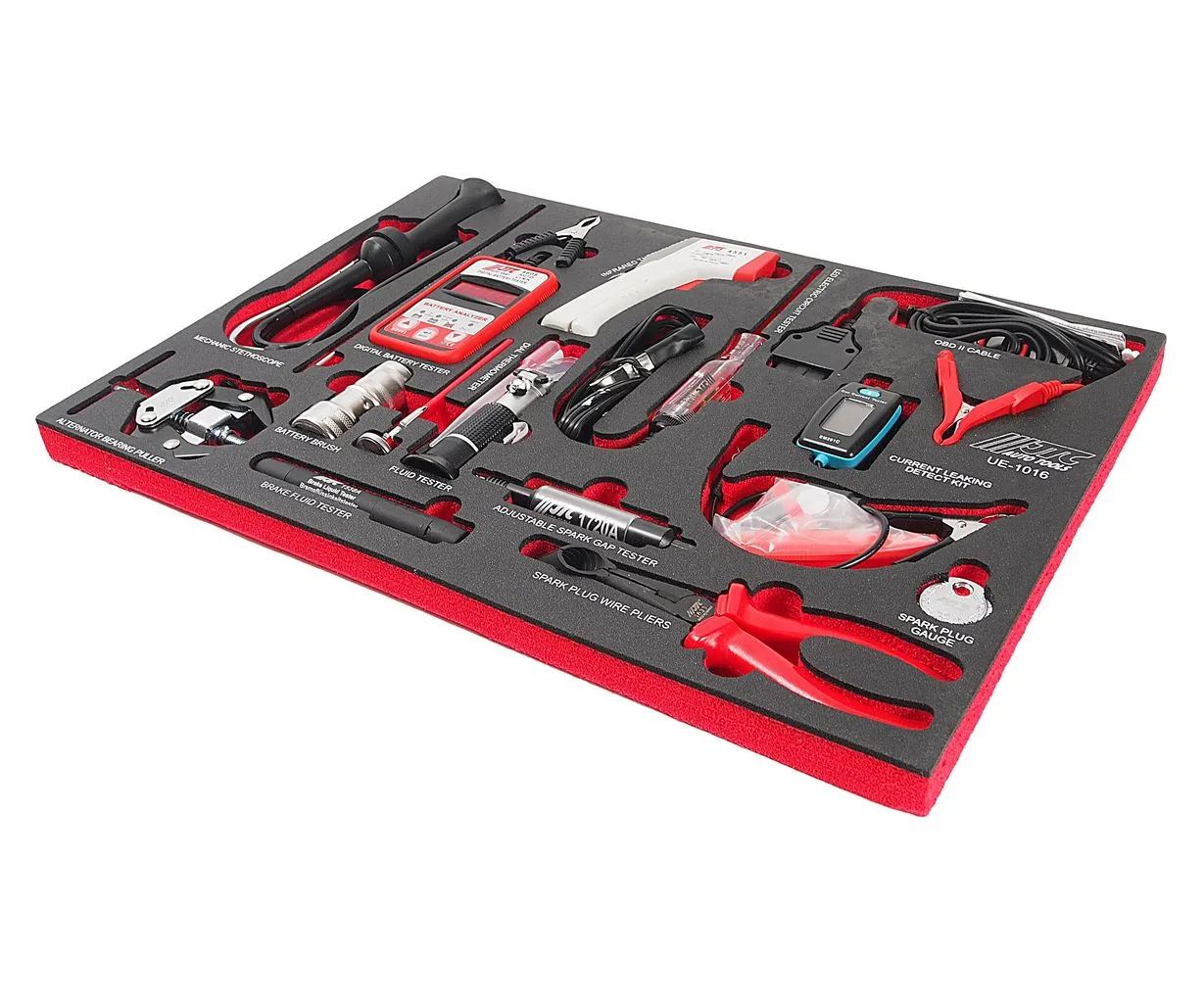 Набор инструментов 16 предметов слесарно-монтажный в ложементе JTC купить