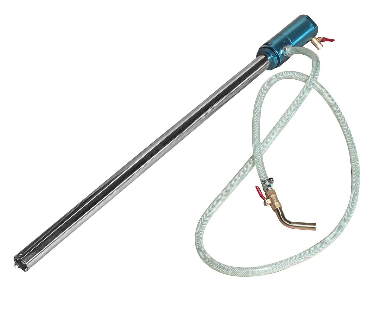 Насос бочковый пневматический 30-100PSI, 7л/мин.,шланг 1/2",вязкость масла 0-120 JTC купить