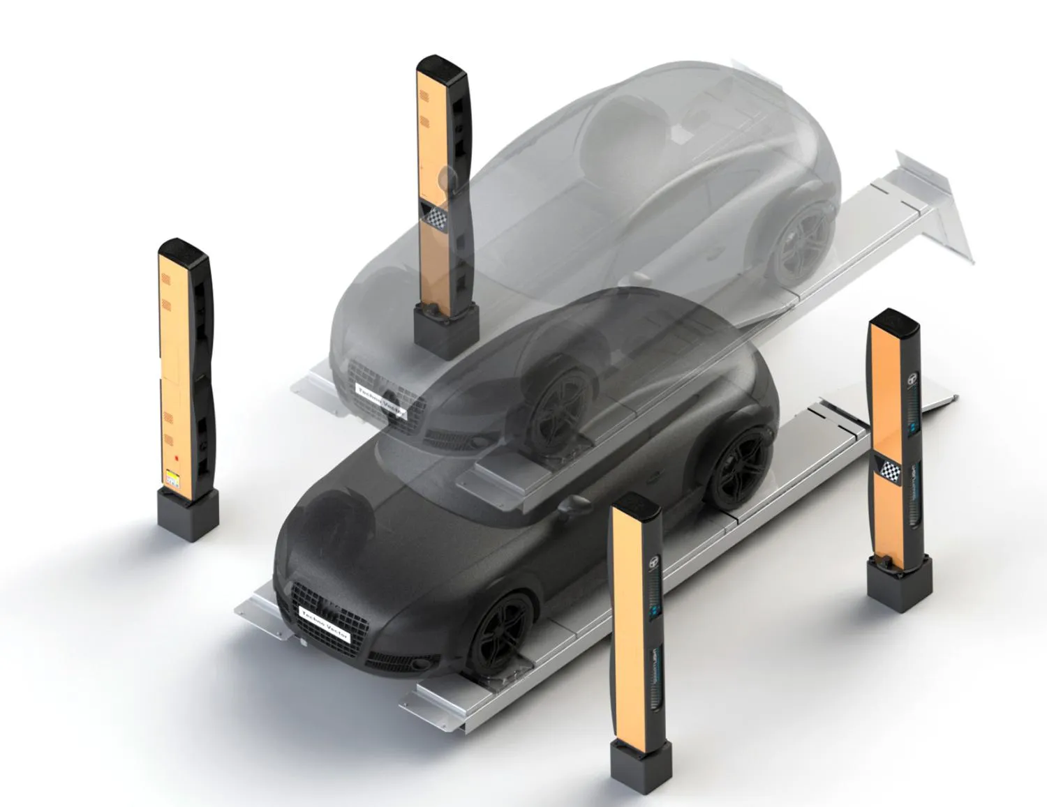 Стенд сход-развал ТехноВектор 8 8218