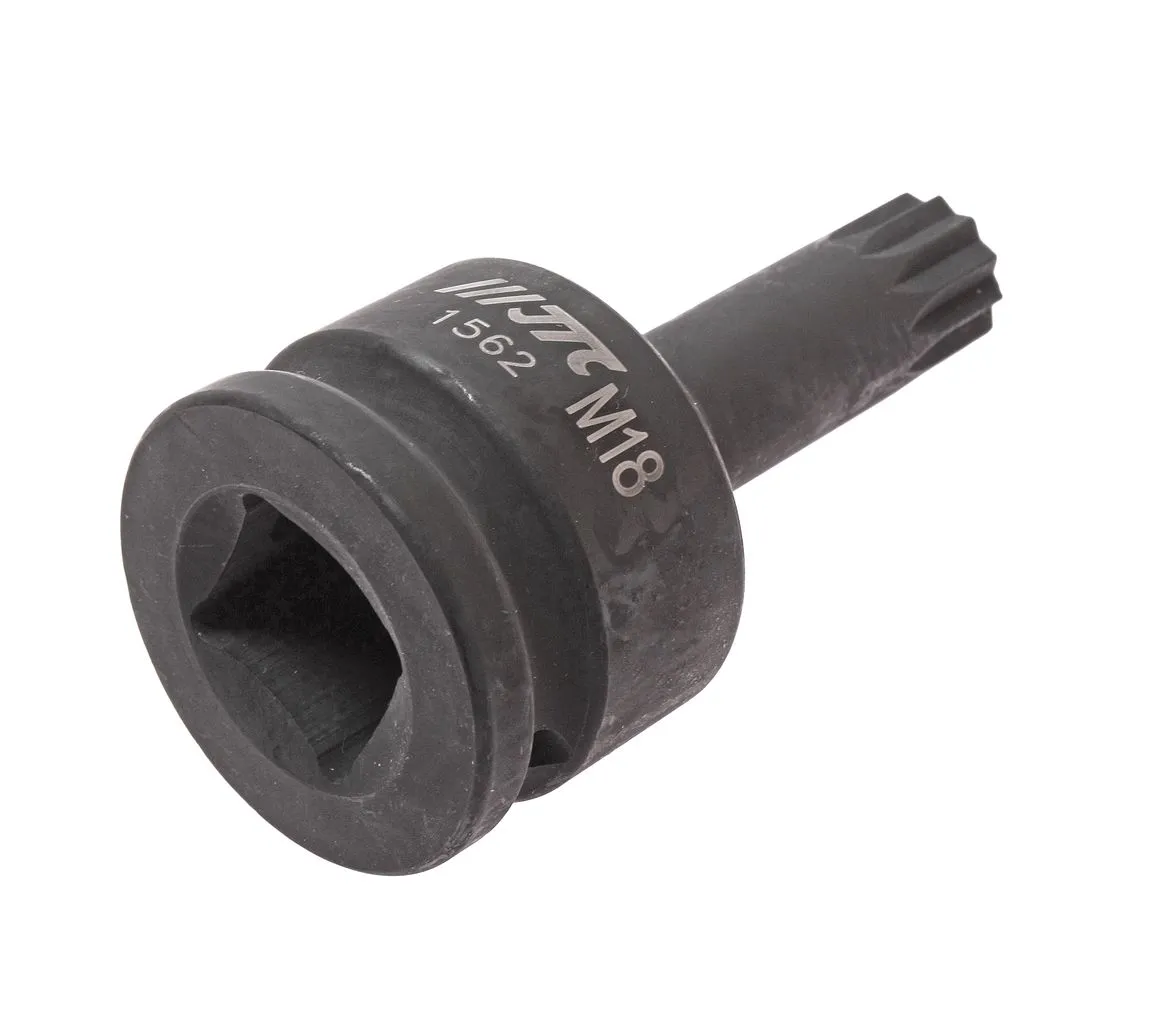 Головка для демонтажа ступицы с насадкой 3/4" М18 SPLINE L=88мм (VW AUDI) ударная задней полуоси JTC купить