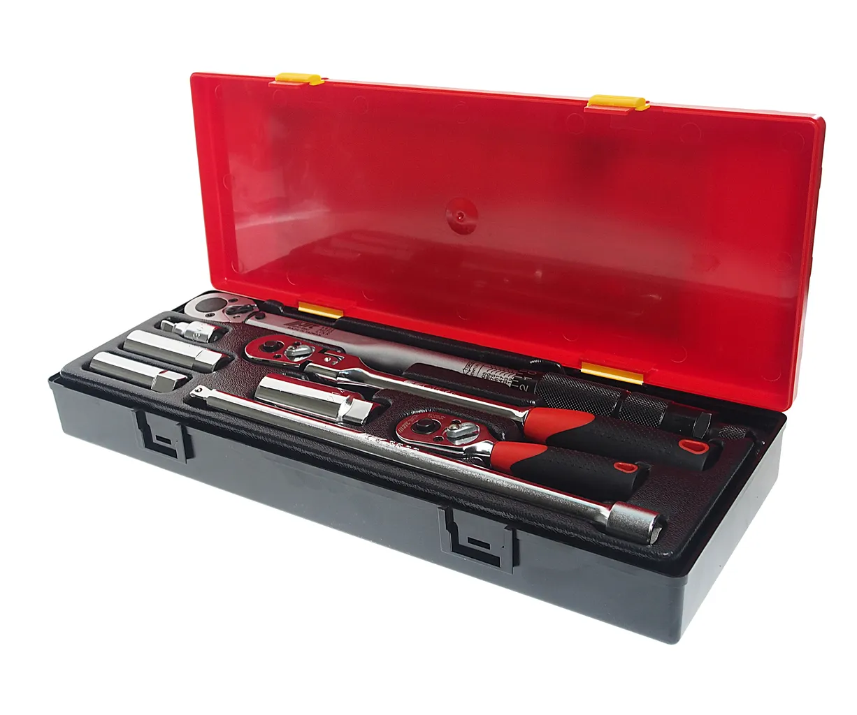 Набор головок для свечей зажигания с динамометрическим ключом 3/8" 8 предметов в кейсе JTC купить