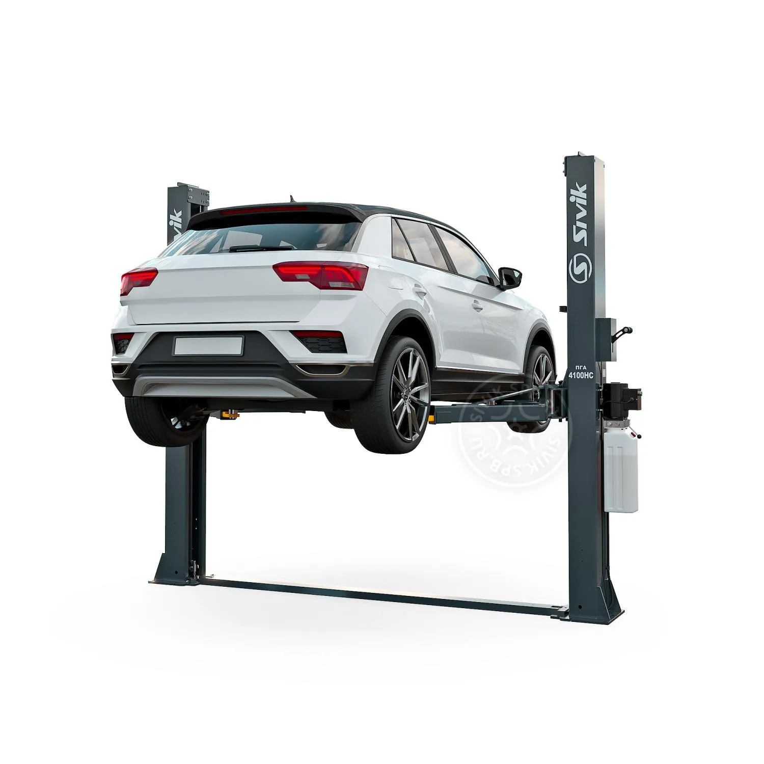 Электрогидравлический подъемник Двухстоечный электрогидравлический подъемник ПГА-4100-НС