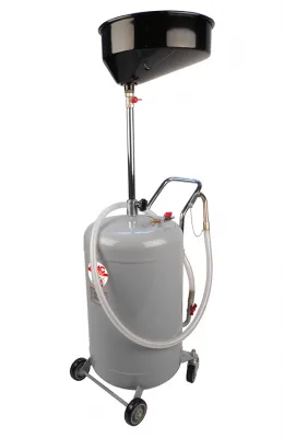 APAC 1803.80 Установка для слива масла/антифриза с круглой подъемной ванной, мобильная