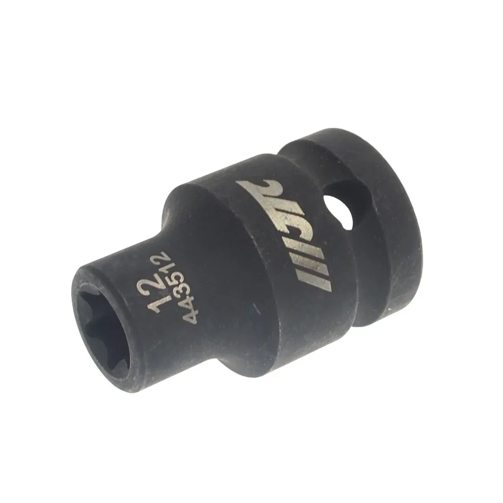 Головка торцевая 1/2" TORX E12 ударная JTC фото товара COMPASS MARKET Головка торцевая 1/2" TORX E12 ударная JTC купить