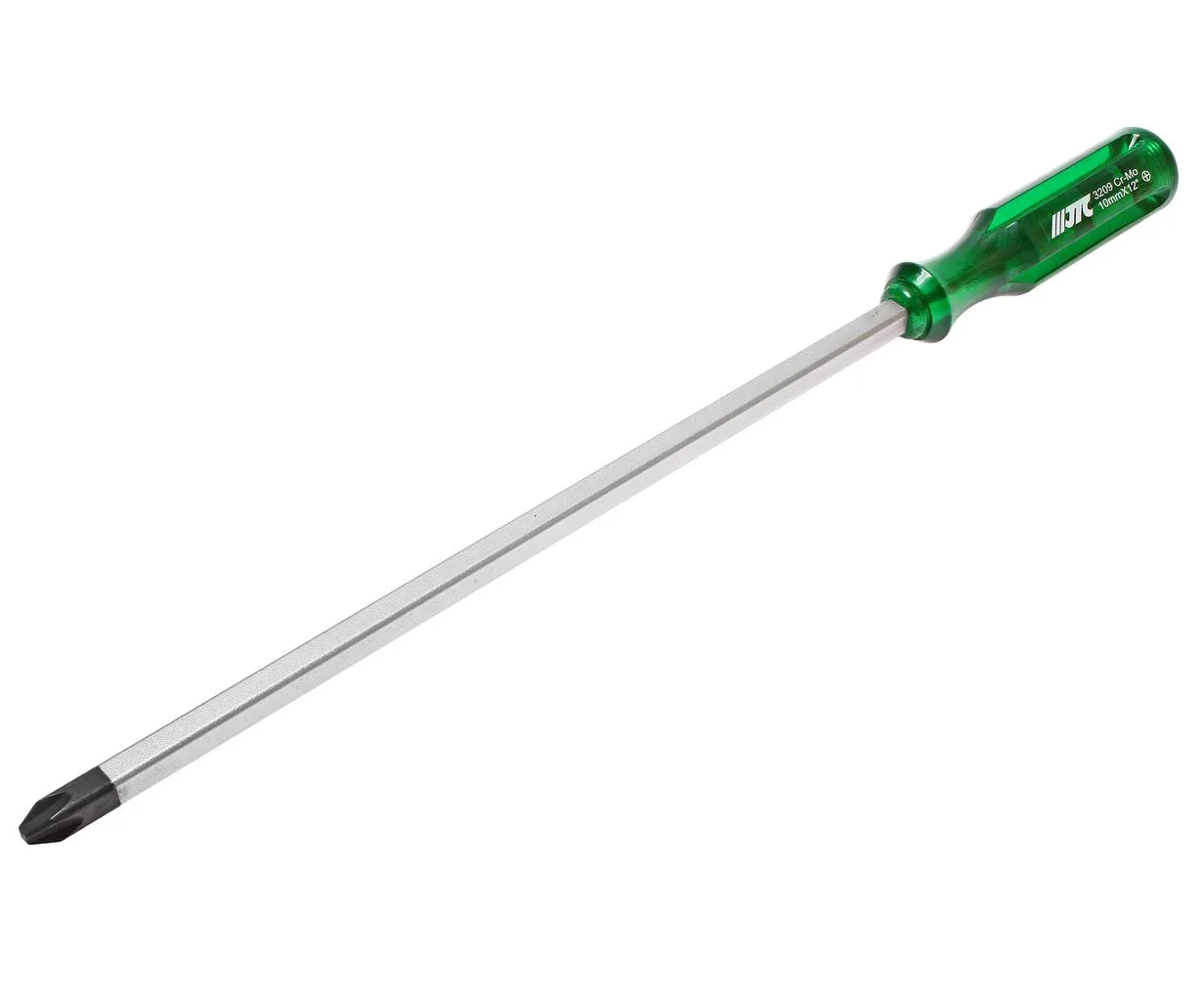 Отвертка крестовая PH 4.0x300мм со сквозным стержнем JTC купить