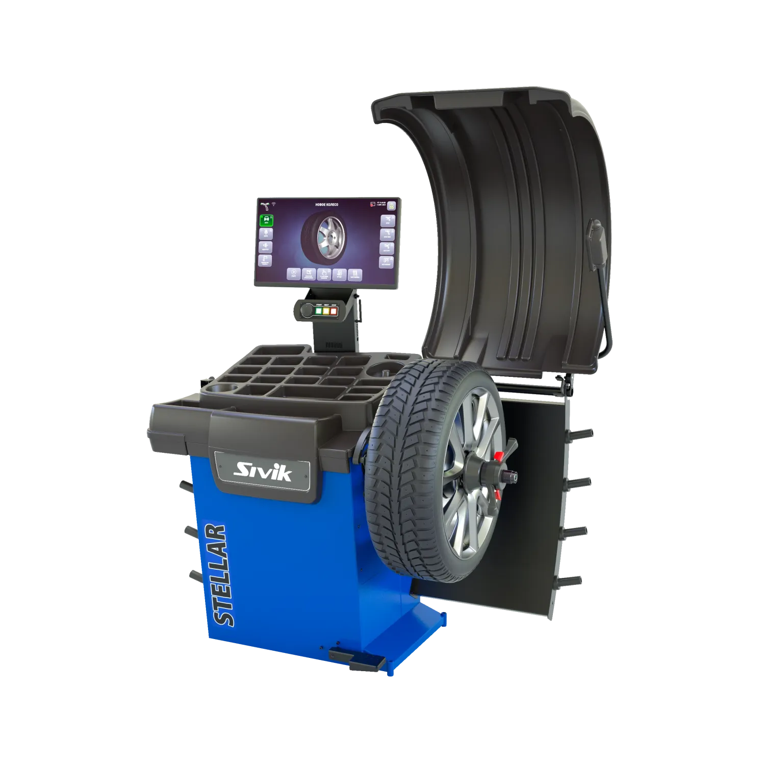 Балансировочный станок STELLAR СБМП-60/3D Pro (УЗ, ТЛУ)