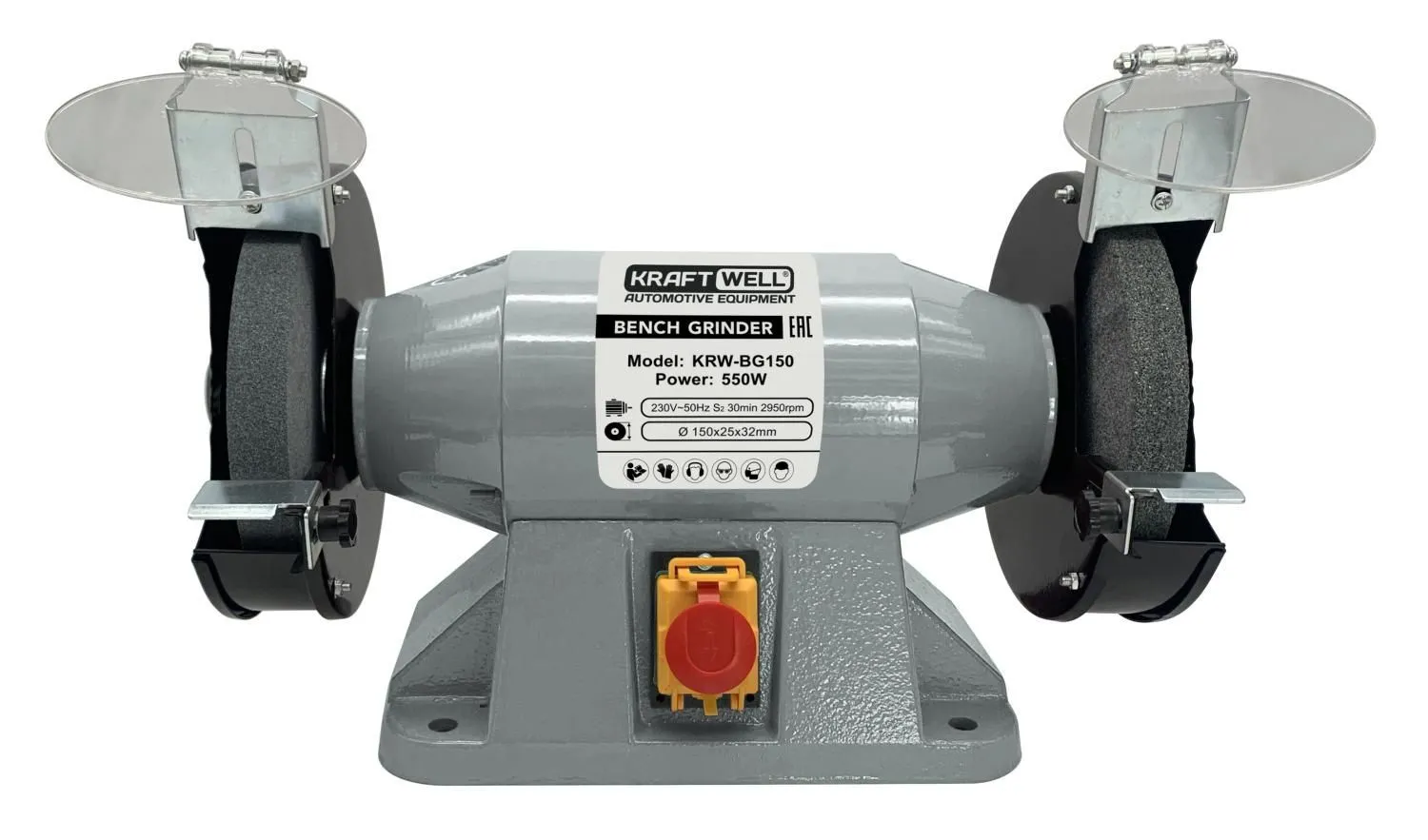 KraftWell KRW-BG150 Заточной станок 150 мм купить