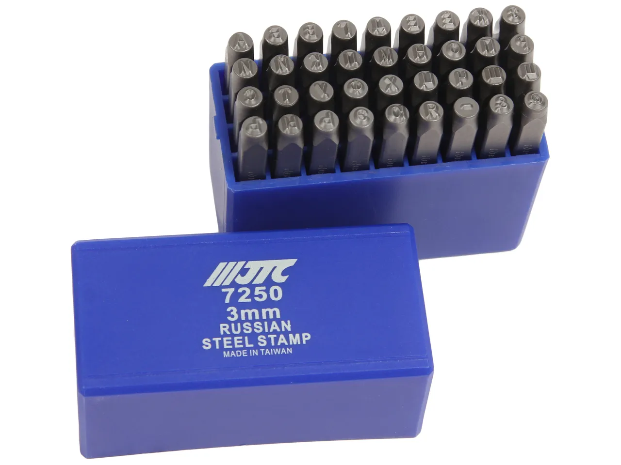 Клейма буквенные кириллица 3мм (HRC 60+-2град. DIN 1451) JTC купить
