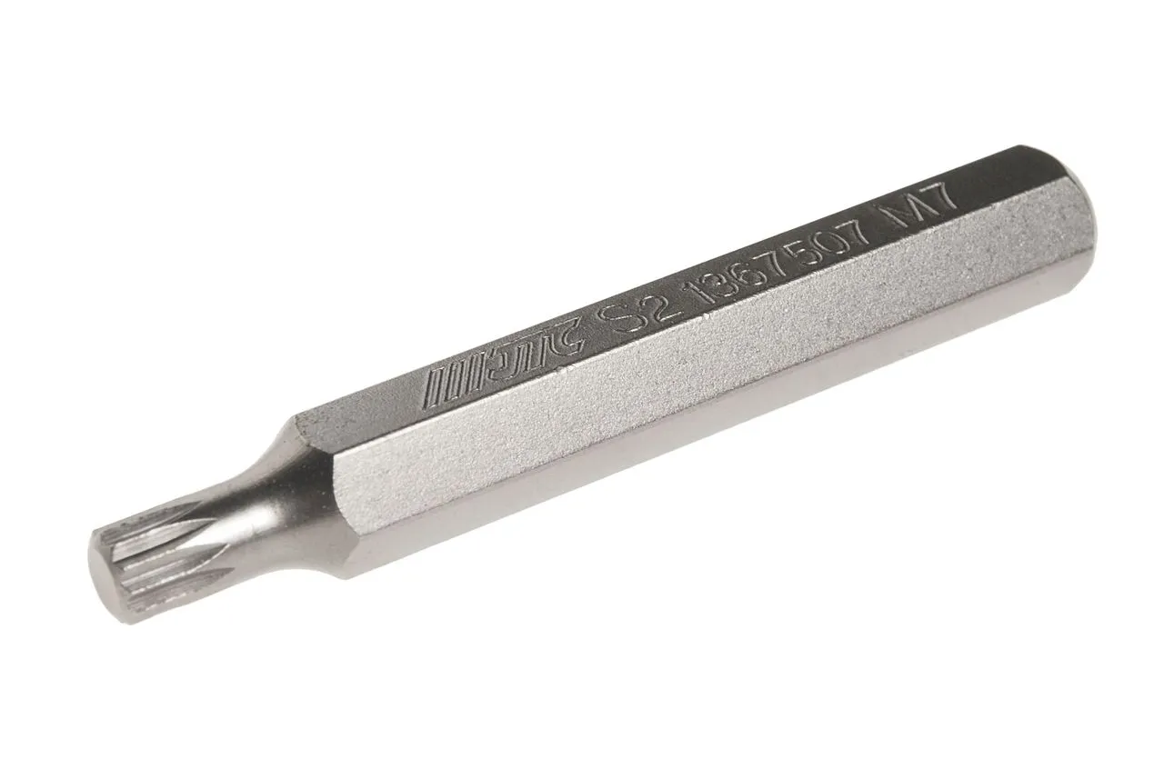 Бита SPLINE M7х75мм 10мм удлиненная S2 JTC купить