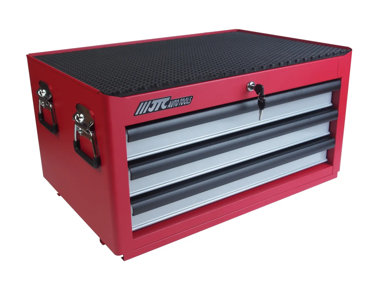 Ящик для инструмента 3 секции средней глубины красный JTC купить