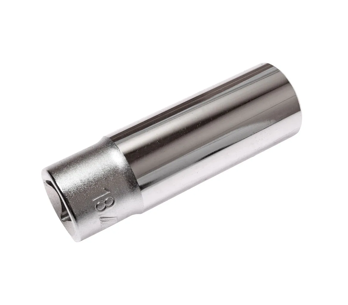 Головка торцевая 1/2" 18мм 12-ти гранная глубокая L=76мм JTC купить