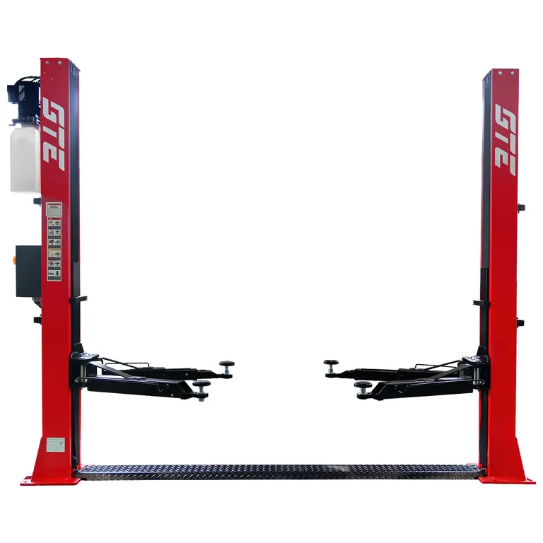 Подъемник электрогидравлический 4т 110-1900мм 2-х стоечный 380В ниж.синхрон. (электр.спуск) GTE купить
