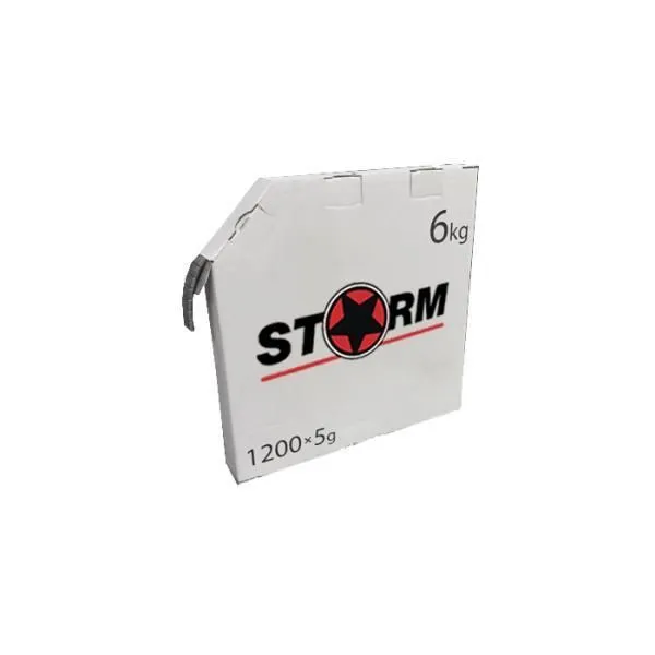 Лента грузиков балансировочных STORM RI6/19 (6 кг) Лента грузиков балансировочных STORM RI6/19 (6 кг)