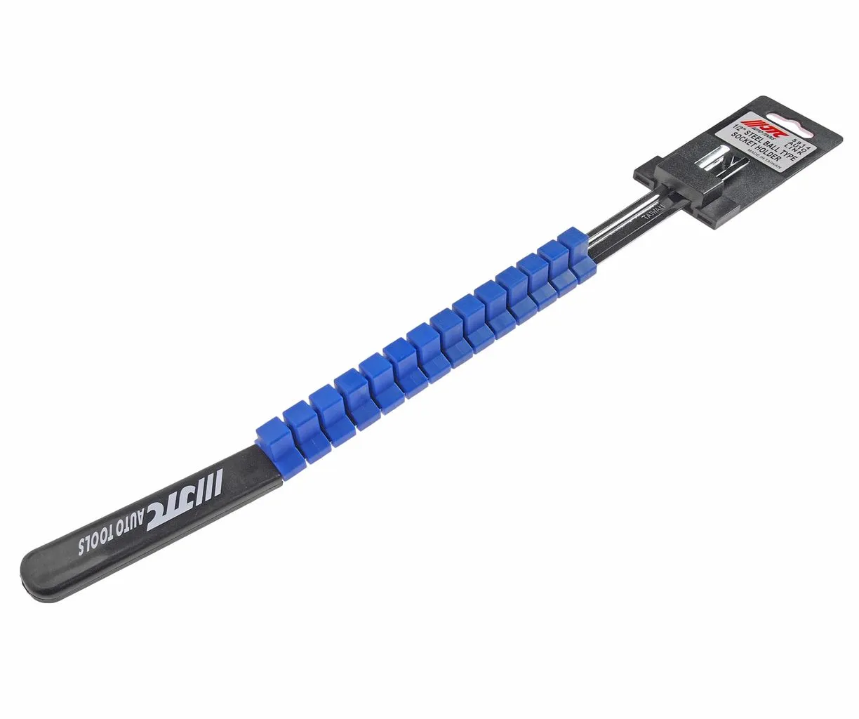 Держатель головок 1/2" L=445мм стальная рейка 14шт. (пластиковая рукоятка) JTC купить