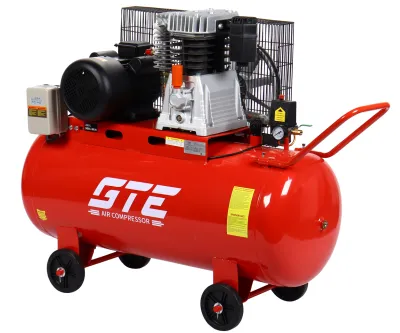 Компрессор поршневой ременной 220В 500л/мин. ресивер-200л одноступенчатый GTE Компрессор поршневой ременной 220В 500л/мин. ресивер-200л одноступенчатый GTE