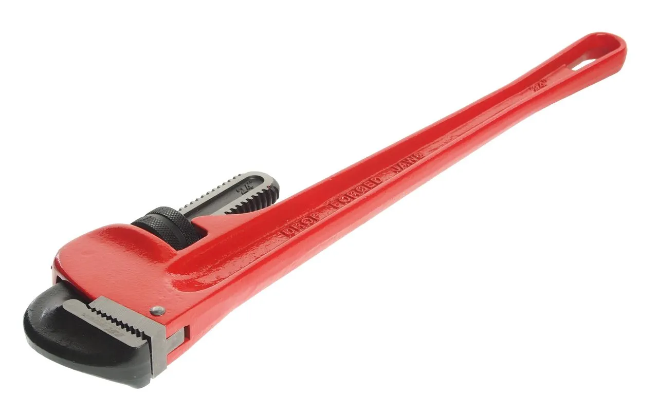 Ключ трубный 24" (600мм) американского типа, захват до 80мм JTC купить