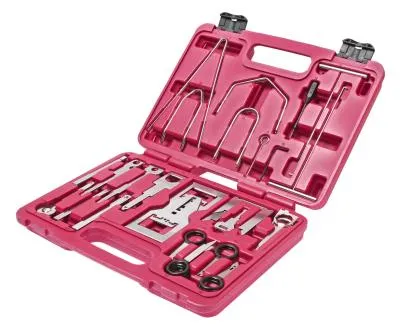 Набор инструментов для демонтажа авторадиоаппаратуры 46 предметов универсальный в кейсе JTC