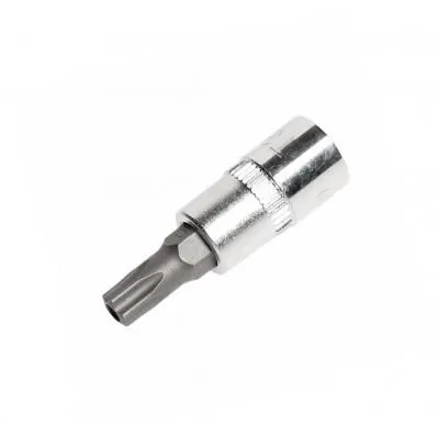 Бита-головка 1/4" TORX T30Hх37ммс отверстием JTC