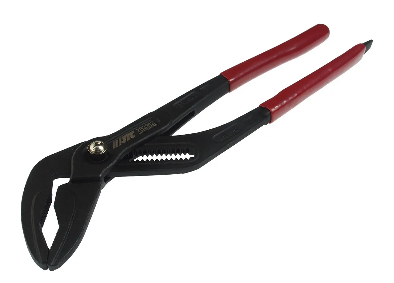 Клещи переставные 300мм 12" захват 60мм с кнопочным фиксатором JTC купить