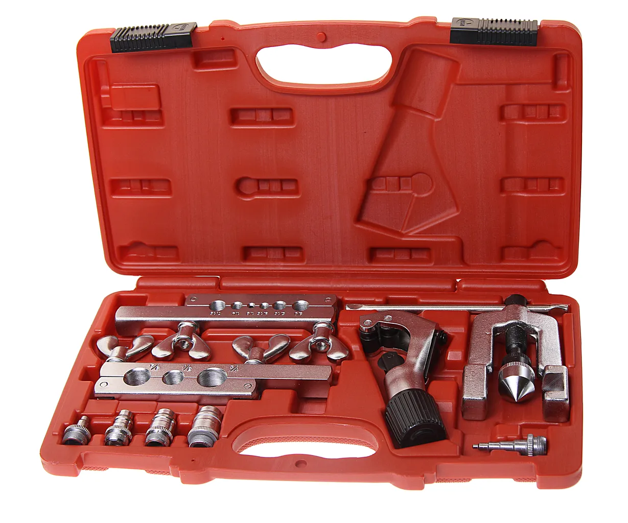 Набор инструментов для резки и развальцовки трубок (JW0062S) дюймовые размеры 9 предметов кейс JTC купить