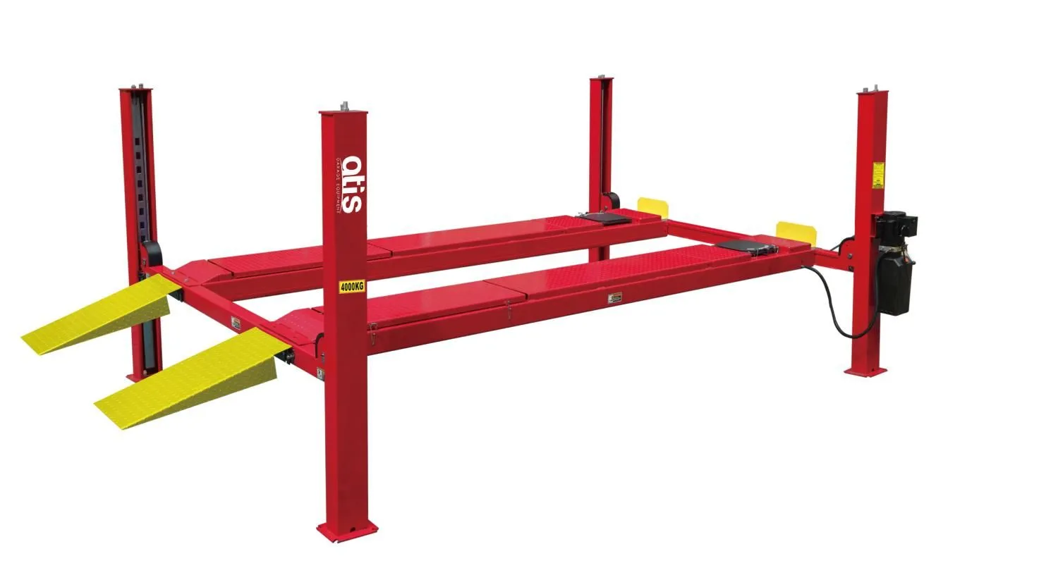 Электрогидравлический подъемник A440AH (KHL-4000A) Подъемник четырехстоечный, 4 тонны, под 3D сход-развал