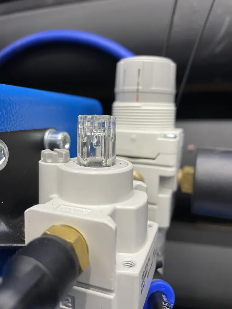 Настройка лубрикатора на станке