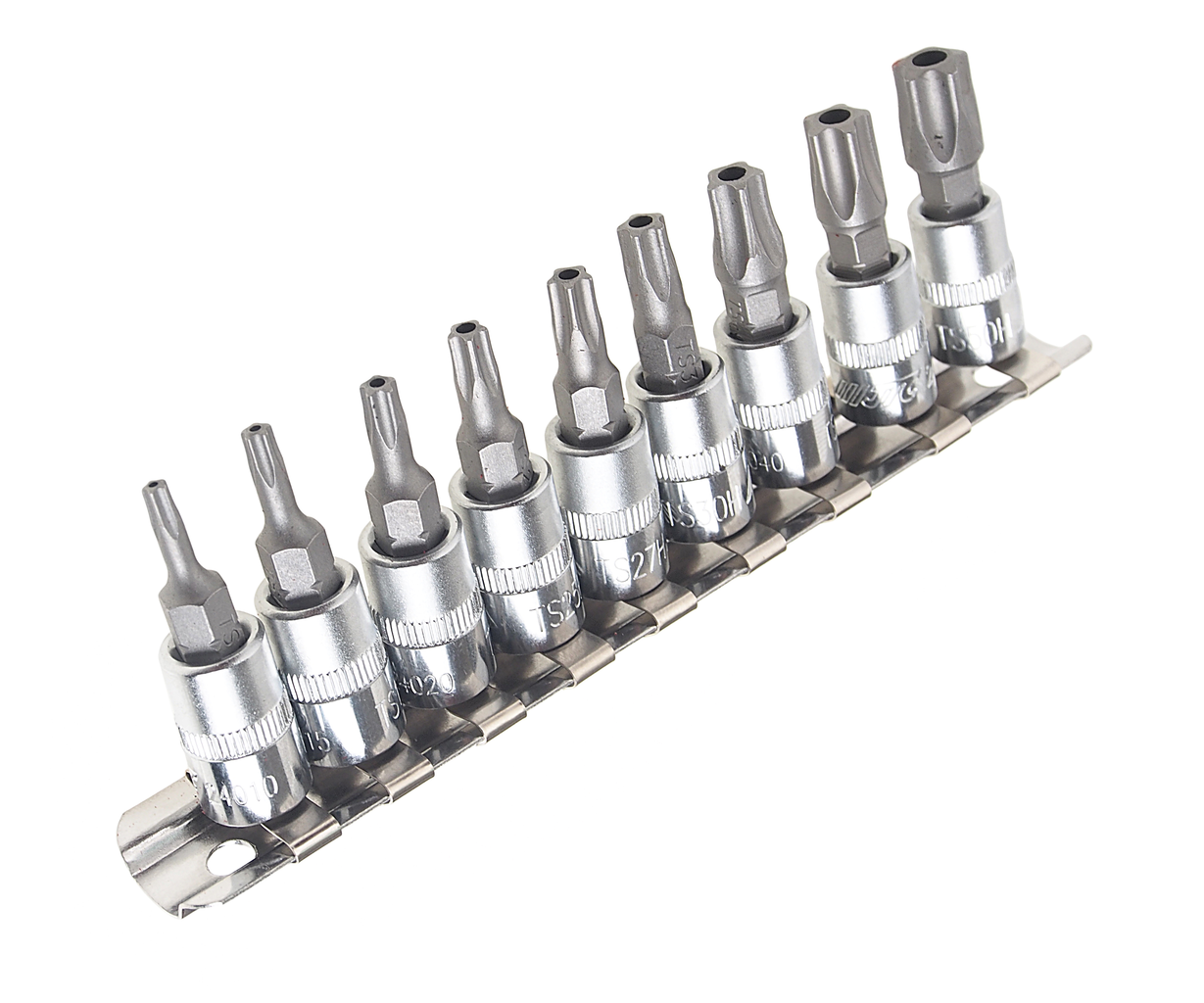 Набор бит 1/4" TORX 5-ти гранных TS10H-TS50H 9 предметов JTC купить